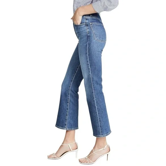 NWT J Brand Julia High Rise Flared Jeans size 30 in Metropole - Picture 2 of 10